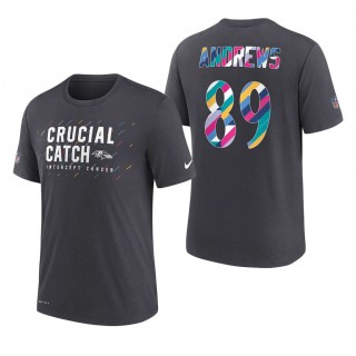 Mark Andrews Ravens 2021 NFL Crucial Catch Performance T-Shirt