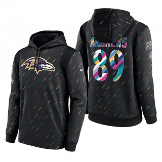 Mark Andrews Ravens 2021 NFL Crucial Catch Therma Pullover Hoodie