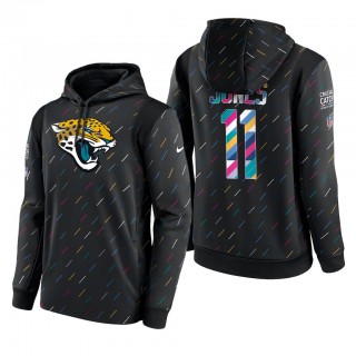 Marvin Jones Jaguars 2021 NFL Crucial Catch Therma Pullover Hoodie