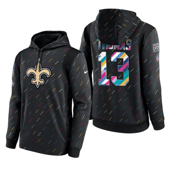 Michael Thomas Saints 2021 NFL Crucial Catch Therma Pullover Hoodie