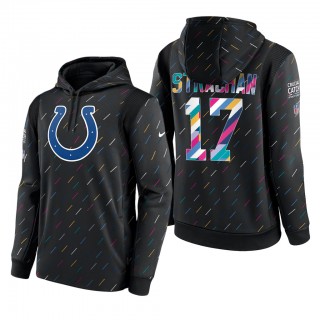 Mike Strachan Colts 2021 NFL Crucial Catch Therma Pullover Hoodie