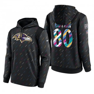 Miles Boykin Ravens 2021 NFL Crucial Catch Therma Pullover Hoodie