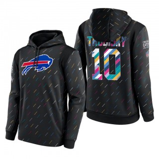 Mitchell Trubisky Bills 2021 NFL Crucial Catch Therma Pullover Hoodie
