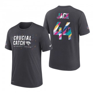 Myles Jack Jaguars 2021 NFL Crucial Catch Performance T-Shirt