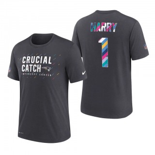 N'Keal Harry Patriots 2021 NFL Crucial Catch Performance T-Shirt