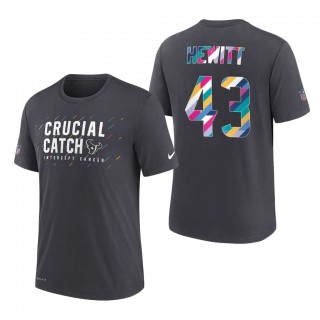 Neville Hewitt Texans 2021 NFL Crucial Catch Performance T-Shirt