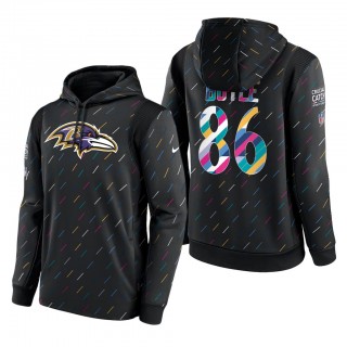 Nick Boyle Ravens 2021 NFL Crucial Catch Therma Pullover Hoodie
