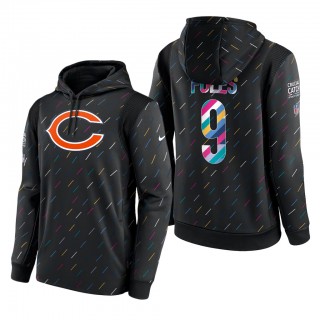 Nick Foles Bears 2021 NFL Crucial Catch Therma Pullover Hoodie