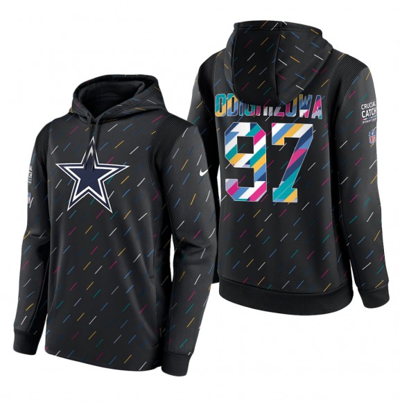 Osa Odighizuwa Cowboys 2021 NFL Crucial Catch Therma Pullover Hoodie