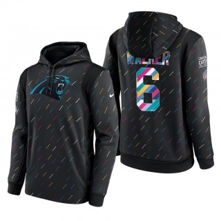 P.J. Walker Panthers 2021 NFL Crucial Catch Therma Pullover Hoodie