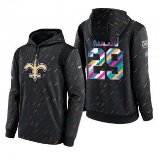 Paulson Adebo Saints 2021 NFL Crucial Catch Therma Pullover Hoodie