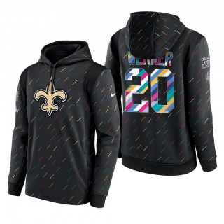 Pete Werner Saints 2021 NFL Crucial Catch Therma Pullover Hoodie