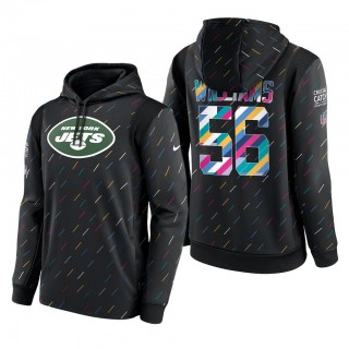 Quincy Williams Jets 2021 NFL Crucial Catch Therma Pullover Hoodie