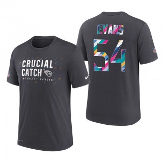 Rashaan Evans Titans 2021 NFL Crucial Catch Performance T-Shirt