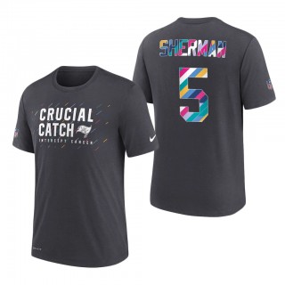 Richard Sherman Buccaneers 2021 NFL Crucial Catch Performance T-Shirt