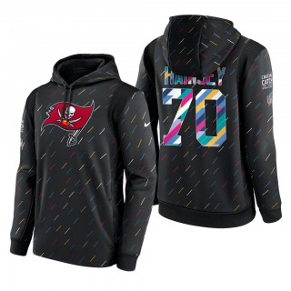 Robert Hainsey Buccaneers 2021 NFL Crucial Catch Therma Pullover Hoodie