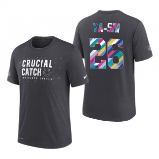 Rock Ya-Sin Colts 2021 NFL Crucial Catch Performance T-Shirt