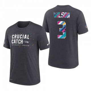 Russell Wilson Seahawks 2021 NFL Crucial Catch Performance T-Shirt