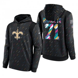 Ryan Ramczyk Saints 2021 NFL Crucial Catch Therma Pullover Hoodie