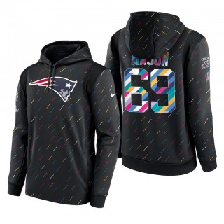 Shaq Mason Patriots 2021 NFL Crucial Catch Therma Pullover Hoodie