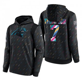 Shaq Thompson Panthers 2021 NFL Crucial Catch Therma Pullover Hoodie