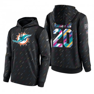 Shaquem Griffin Dolphins 2021 NFL Crucial Catch Therma Pullover Hoodie