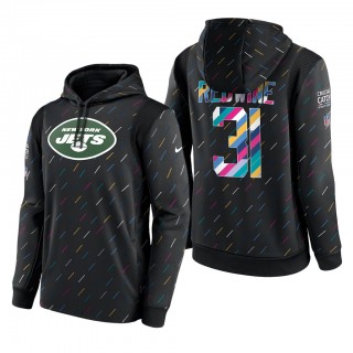 Sheldrick Redwine Jets 2021 NFL Crucial Catch Therma Pullover Hoodie