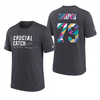 Spencer Brown Bills 2021 NFL Crucial Catch Performance T-Shirt