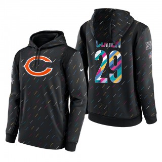 Tarik Cohen Bears 2021 NFL Crucial Catch Therma Pullover Hoodie