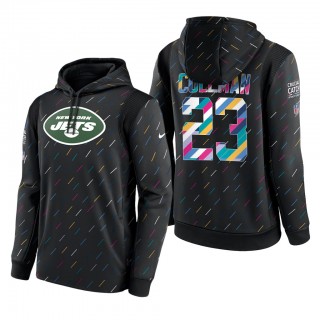 Tevin Coleman Jets 2021 NFL Crucial Catch Therma Pullover Hoodie