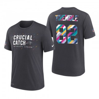 Tommy Tremble Panthers 2021 NFL Crucial Catch Performance T-Shirt