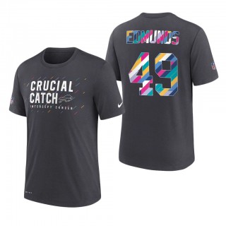 Tremaine Edmunds Bills 2021 NFL Crucial Catch Performance T-Shirt
