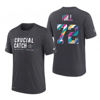 Trysten Hill Cowboys 2021 NFL Crucial Catch Performance T-Shirt
