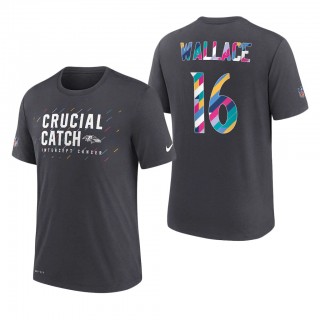 Tylan Wallace Ravens 2021 NFL Crucial Catch Performance T-Shirt