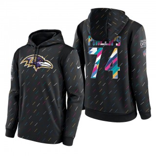 Tyre Phillips Ravens 2021 NFL Crucial Catch Therma Pullover Hoodie