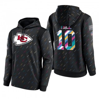 Tyreek Hill Chiefs 2021 NFL Crucial Catch Therma Pullover Hoodie