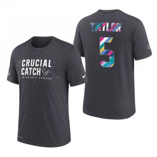 Tyrod Taylor Texans 2021 NFL Crucial Catch Performance T-Shirt