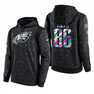 Zach Ertz Eagles 2021 NFL Crucial Catch Therma Pullover Hoodie