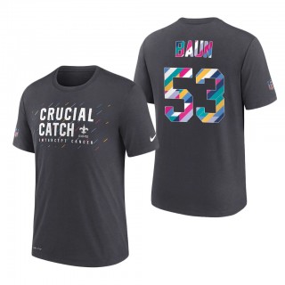 Zack Baun Saints 2021 NFL Crucial Catch Performance T-Shirt