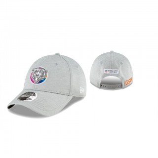 Bears Hat Coaches 9FORTY Adjustable Heather Gray 2020 NFL Cancer Catch