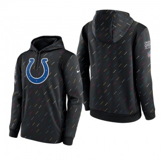 Colts Hoodie Therma Pullover Charcoal 2021 NFL Cancer Catch