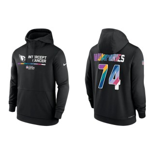 D.J. Humphries Arizona Cardinals Black 2022 NFL Crucial Catch Therma Performance Pullover Hoodie