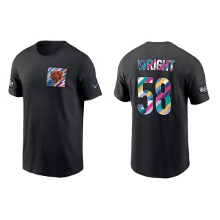 Darnell Wright Bears 2023 Crucial Catch T-Shirt