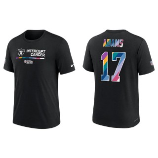 Davante Adams Las Vegas Raiders Black 2022 NFL Crucial Catch Performance T-Shirt