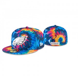 Eagles Hat 59FIFTY Fitted Multi-Color 2020 NFL Cancer Catch