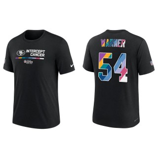 Fred Warner San Francisco 49ers Black 2022 NFL Crucial Catch Performance T-Shirt