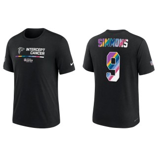 Isaiah Simmons Arizona Cardinals Black 2022 NFL Crucial Catch Performance T-Shirt