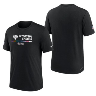 Men's Jacksonville Jaguars Black 2022 NFL Crucial Catch Performance T-Shirt