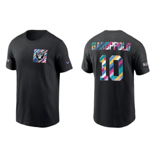 Jimmy Garoppolo Raiders 2023 Crucial Catch T-Shirt