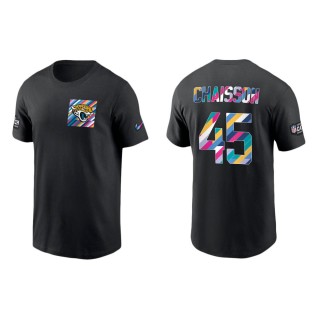 K'Lavon Chaisson Jaguars 2023 Crucial Catch T-Shirt